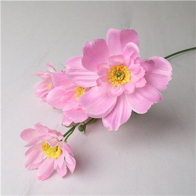 Цветок искусственный Хризантема 77 см / W01083-25 /уп 400/