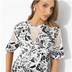 Платье комбинированное, Не по правилам (стиль)