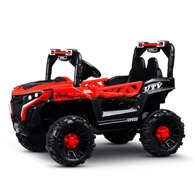 Электромобиль детский "Внедорожник" (цвет красный)