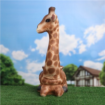 Декоративное кашпо из гипса «Жираф», 24×45×63 см