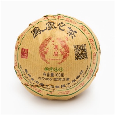 Чай зелёный китайский выдержанный «Шен Пуэр. Fenghuang», Юньнань, 100 г