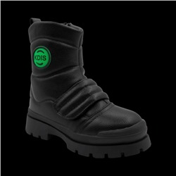 Сапоги на меху GW16-1 черные