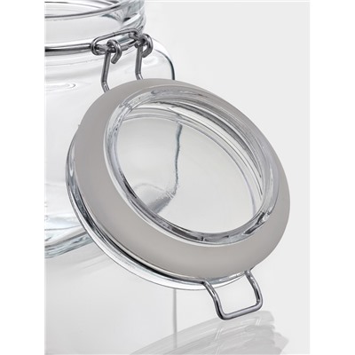 Банка для сыпучих продуктов Paşabahçe Cremlin, 740 мл, стекло, прозрачная