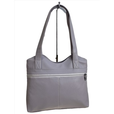 Женская сумка из искусственной кожи, цвет серый