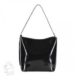 Сумка женская кожаная 1266EC black Euro-Col