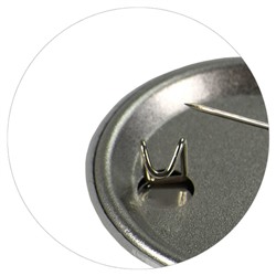 Значки 3шт "СЕРДИТЫЕ ЗВЕРИ" 3.7 см на булавке ассорти 71100 Феникс