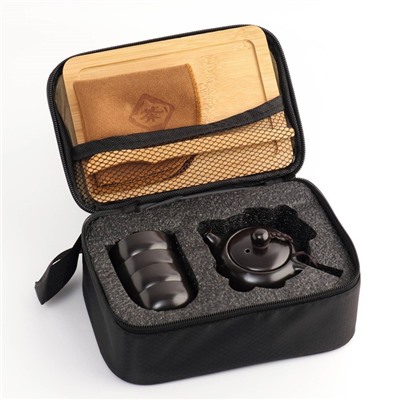 УЦЕНКА Набор для чайной церемонии «Джентельмену», на 4 персоны, чашка 45 мл, чайник 180 мл 737320