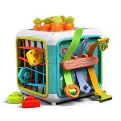 Куб развивающий "Развивашка" в коробке