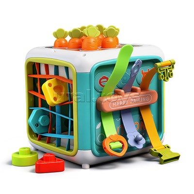 Куб развивающий "Развивашка" в коробке