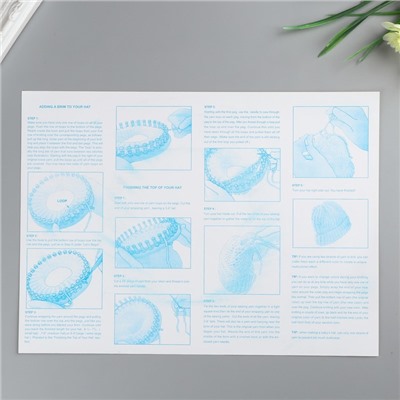 Набор устройств для вязания 4 шт., крючок и игла в комплекте d=14 см, 19 см, 24 см, 30 см