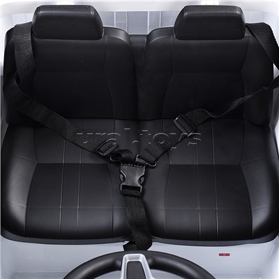 Электромобиль "Городской гигант" на аккумуляторе, с р/у управлением, в коробке (белый)