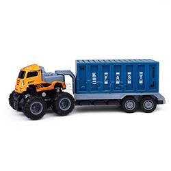 Машина "Мега контейнер" (свет,звук) в коробке