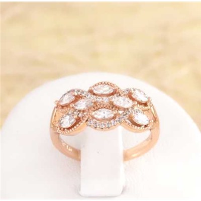 Кольцо позолота  Н01-10859 размер 17