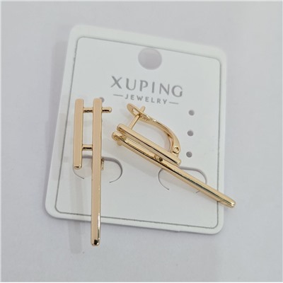Серьги коллекция "Xuping" покрытие позолота, арт.004.034