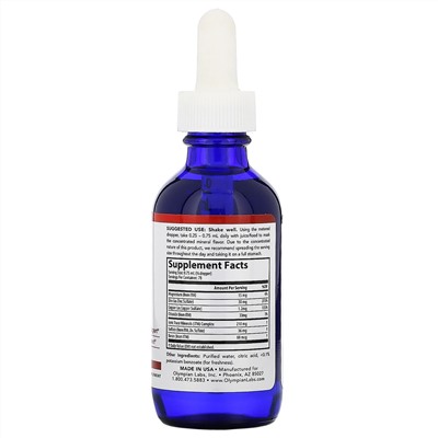 Olympian Labs, Zinc, 30 mg,  2 fl oz (59 ml)