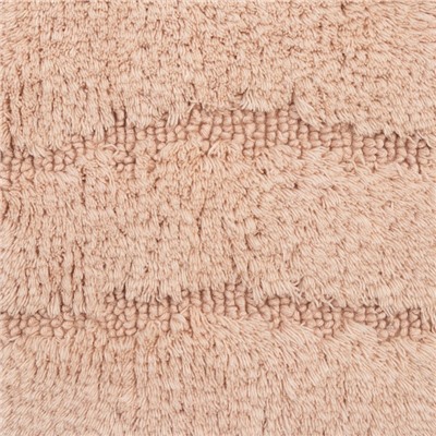 Ковер «Этель», Estetic, d=100 см, 70% хлопок, 30% п/э, 1500 г/м², бежевый