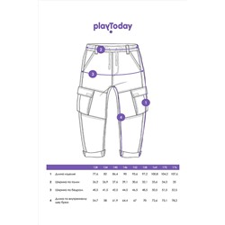 Джинсы PLAYTODAY, 1064342