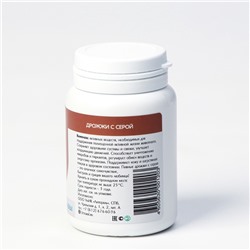 Пивные дрожжи «Здоровые суставы» для кошек и собак, с серой, 80 таб