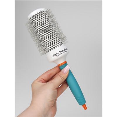 Брашинг керамический, продуваемый, прорезиненная ручка, d=53/70 мм, 27(±1) см