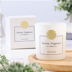 Ароматическая свеча в стакане Aroma candle, 7×8 см, английская груша и фрезия