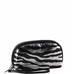 Косметичка 7100-21 zebra black silver Velina Fabbiano-Safenta