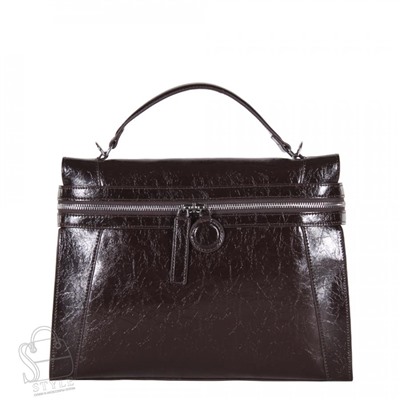 Сумка женская кожаная 3009NN chocolate Natale Navetta