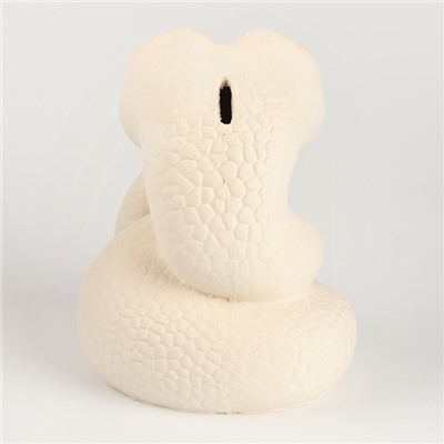 Копилка - раскраска из гипса на новый год «Милая змея», набор для творчества