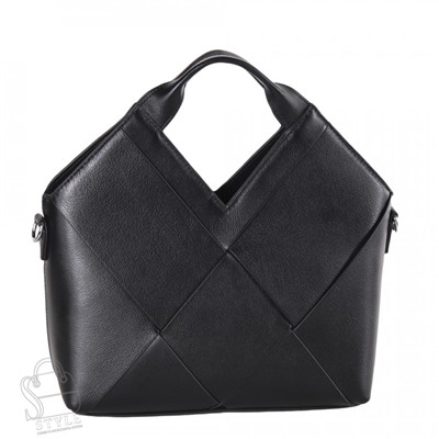 Сумка женская кожаная 6606VG black Vitelli Grassi