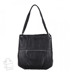 Сумка женская кожаная 99360 black Velina Fabbiano/30
