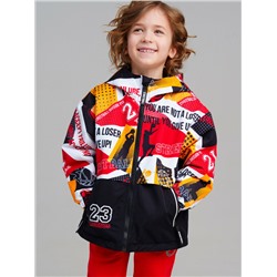 Куртка текстильная с полиуретановым покрытием для мальчиков (ветровка)