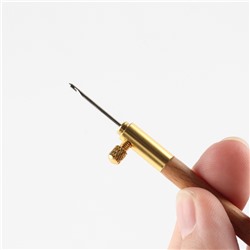 Крючок люневильский, со сменными иглами №0.7/0.9/1.2 мм, МИКС