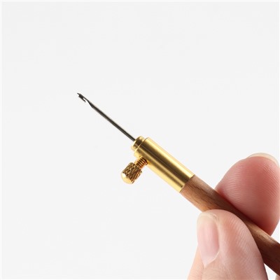 Крючок люневильский, со сменными иглами №0.7/0.9/1.2 мм, МИКС