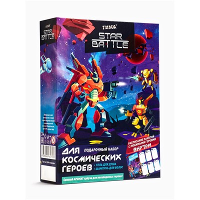 Набор подарочный Тими Star Battle, 2 предмета: шампунь 200 мл, гель для душа 200 мл