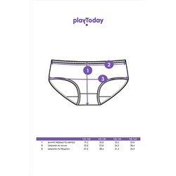 Трусы, 5 шт. PLAYTODAY, 1023314