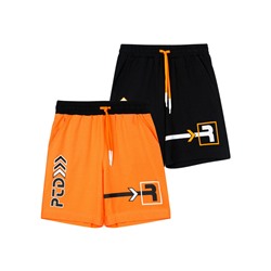 Шорты трикотажные для мальчиков, 2 шт в комплекте