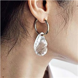 Серьги с замком кольцо арт. 13 2723 (id 272400)