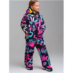 Комбинезон текстильный с полиуретановым покрытием для девочек