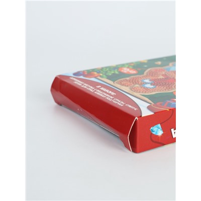 УЦЕНКА Алмазная мозаика на деревянной фигурке "Медвежонок"