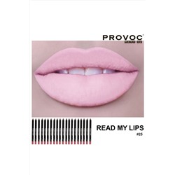 Provoc Полуперманентный гелевый карандаш. для губ KRISTALLER, 1124437