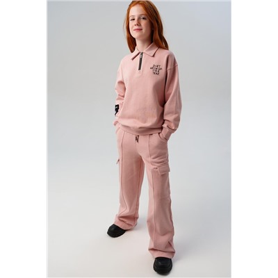 Брюки трикотажные для девочек PLAYTODAY, 1226915