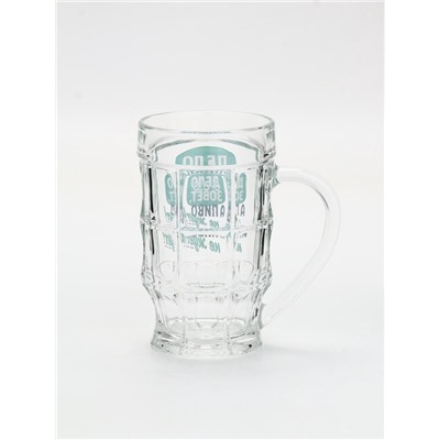 Кружка стеклянная пивная «Дело зовёт!», 500 мл