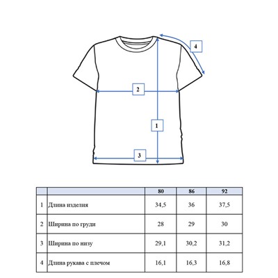 Комплект детский трикотажный для мальчиков: фуфайка (футболка), брюки