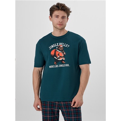 КОМПЛЕКТ МУЖСКОЙ (ФУТБОЛКА, БРЮКИ) 591039