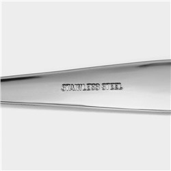 Набор вилок столовых из нержавеющей стали Доляна «Симпли», 20.7 см, 6 шт., цвет серебряный