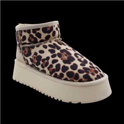 Угги D107 бежевые