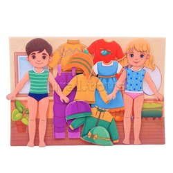 Дашина одежда, фетр