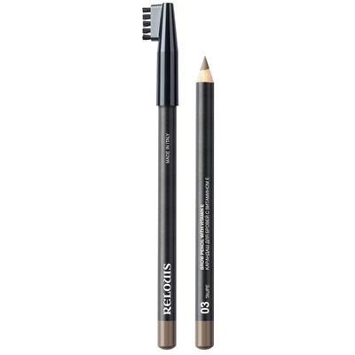 Карандаш для бровей с витамином Е 03 taupe