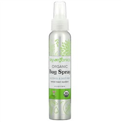 Sky Organics, Organic Bug Spray, 4 fl oz (118 ml)
