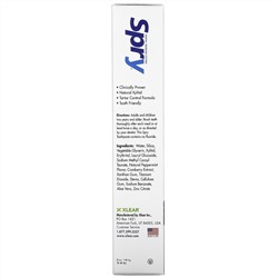 Xlear, Spry Toothpaste, Anti-Plaque Tartar Control, Fluoride Free, Natural Peppermint, 5 oz (141 g)