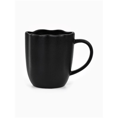 Кружка чайная керамическая «Чёрная», 350 мл